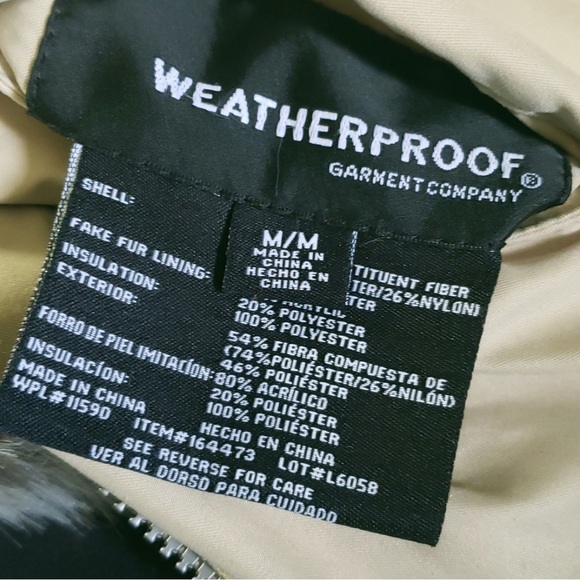 Weatherproof Garment Company Women’s Faux Fur Reversible Zip-Up Vest Tan M - Picture 7 of 7